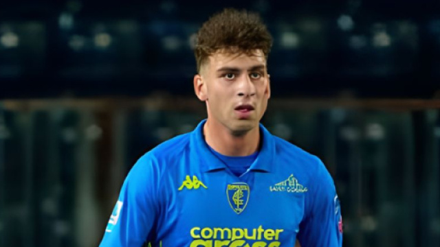 Saba Goglichidze con la maglia dell'Empoli &copy; profilo Instagram gogli2