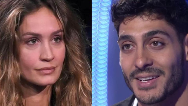 Helena Prestes e Javier Martinez - screenshot &copy; Mediaset.