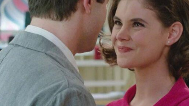 In foto Alfredo e Clara de Il Paradiso delle signore (screenshot &copy; Rai).