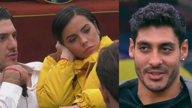 Lorenzo Spolverato, Shaila Gatta e Javier Martinez - screenshot &copy; Mediaset.