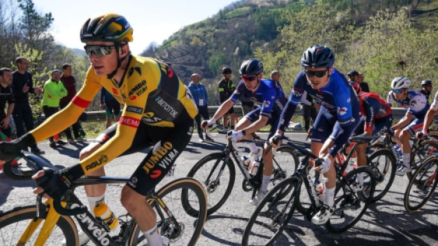 Jonas Vingegaard al Tour of Basque Country nel 2023. &copy;Shutterstock
