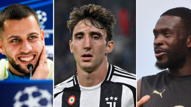 David Hacko, Andrea Cambiaso, Fikayo Tomori &copy; Feyenoord Rotterdam/Juventus FC/AC Milan