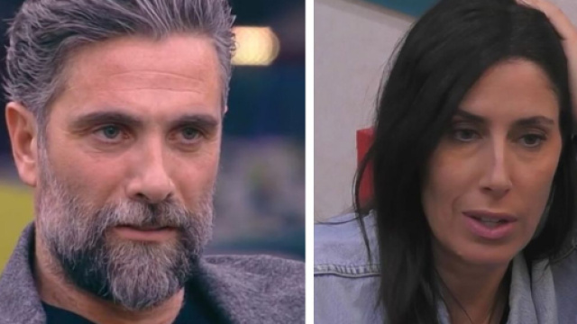 Luca Calvani e Amanda Lecciso - screenshot &copy; Mediaset.