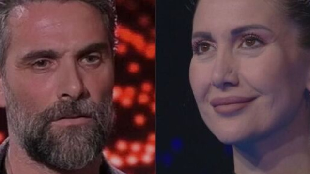 Luca, Calvani e Jessica Morlacchi al Grande Fratello &copy; Mediaset.