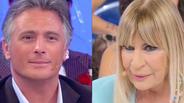 Giorgio Manetti e Gemma Galgani - screenshot &copy; Canale 5.