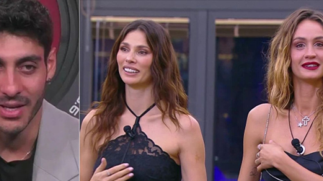 Javier Martinez, Dayane Mello e Helena Prestes - screenshot &copy; Mediaset.