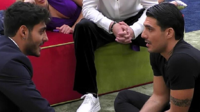 Javier Martinez e Lorenzo Spolverato - screenshot &copy; Mediaset.