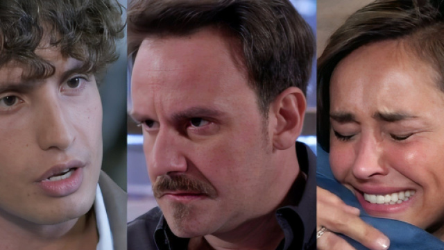 Vinicio, Castrese e Viola - screenshot &copy; Rai.