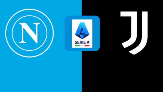 I loghi di Napoli e Juve &copy; Lega Serie A.