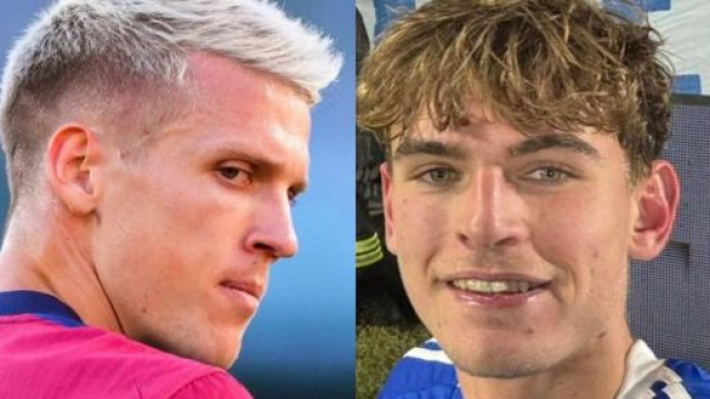 Dani Olmo e Nico Paz &copy; X / Como 1907