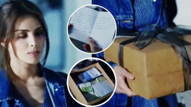 Banu consegna un pacco a Mujgan, screenshot &copy; Endess Love.