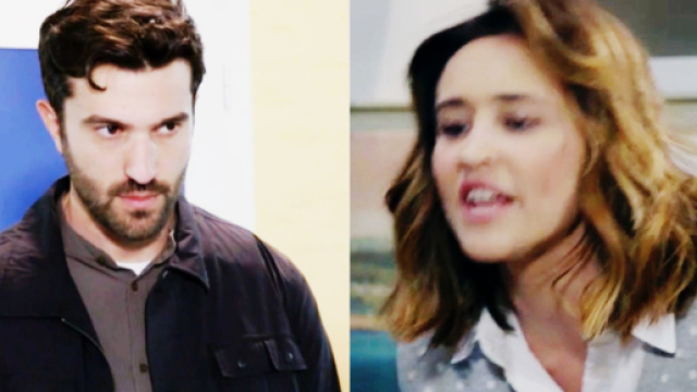 Damiano e Viola in scena &copy; Un posto al sole