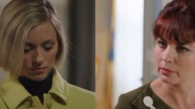 In foto Irene e Adelaide de Il Paradiso delle signore (screenshot &copy; Rai 1).