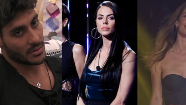 Javier Martinez, Shaila Gatta e Helena Prestes - screenshot &copy; Mediaset.