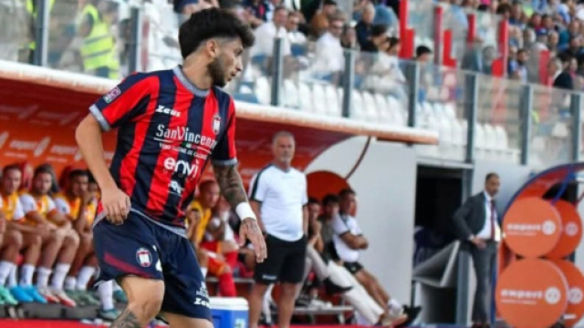 L'attaccante del Crotone, Marco Spina - &copy; Facebook / Fccrotone
