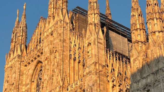 Il Duomo di Milano al tramonto &copy; Pixabay