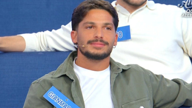 In foto Gianmarco a U&D (screenshot &copy; Canale 5).