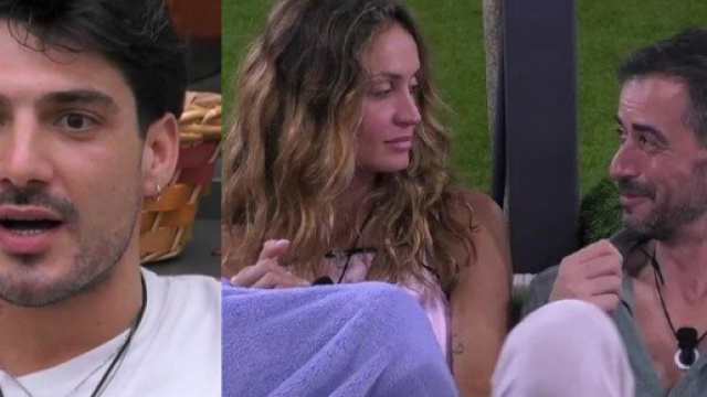 Lorenzo Spolverato, Helena Prestes e Iago Garcia - screenshot &copy; Mediaset.