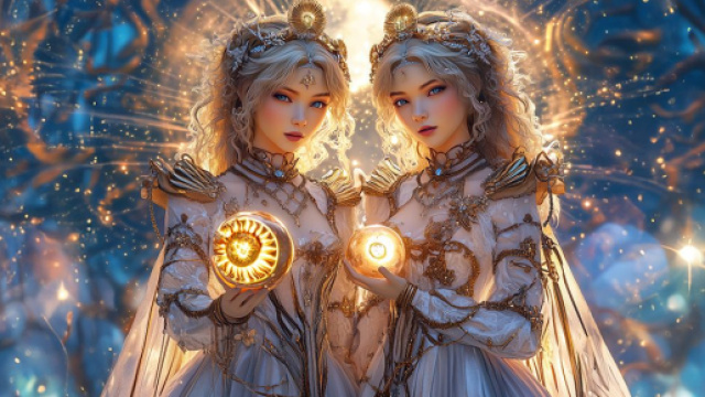 Oroscopo, Gemelli, immagine creata con &copy; IA Midjourney