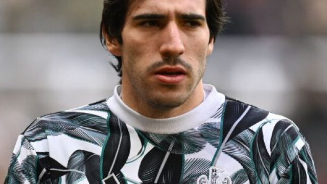 Sandro Tonali, centrocampista del Newcastle. Foto &copy; Newcastle