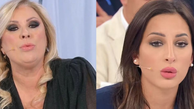 Tina Cipollari e Francesca Sorrentino - screenshot &copy; Canale 5.