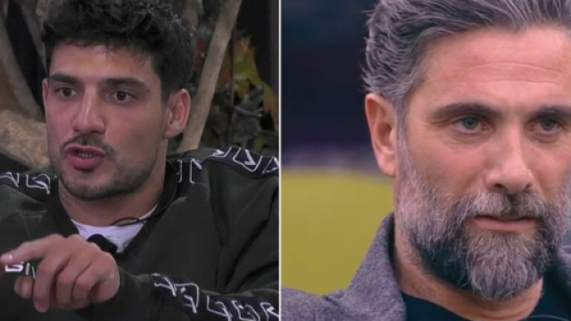 Lorenzo Spolverato e Luca Calvani - screenshot &copy; Mediaset.