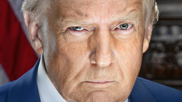 Ritratto ufficiale di Donald Trump del 2025 &copy; Wikimedia Commons.