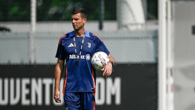 Thiago Motta durante un allenamento &copy; Juventus FC