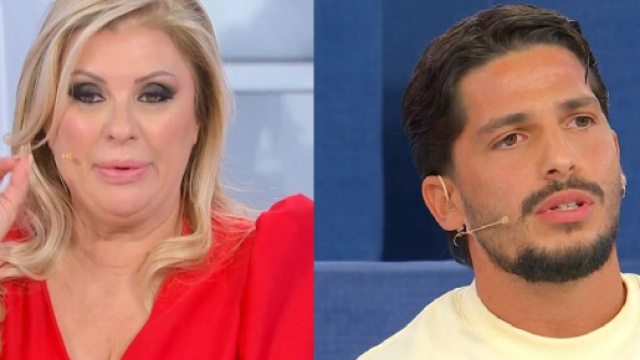 Tina Cipollari e Gianmarco Steri - screenshot &copy; Canale 5.