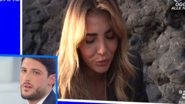 In foto Martina e Ciro (screenshoot &copy; Canale 5)