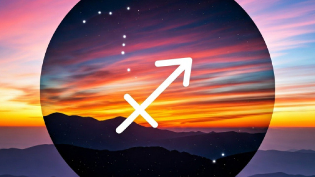 Segno del Sagittario generato con &copy; AI Gemini.