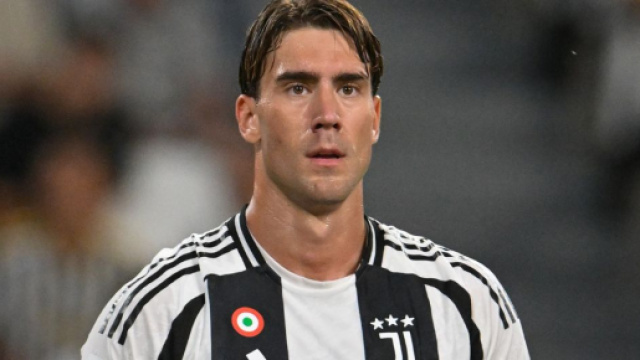 Dusan Vlahovic, attaccante della Juventus. Foto &copy; Juventus FC