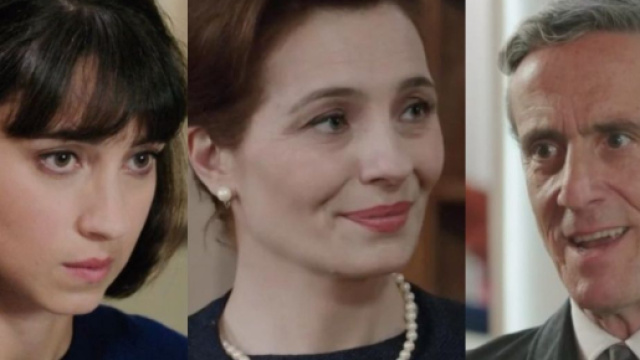 Elvira, Luisa e Andrea Gallo - screenshot &copy; Rai 1.