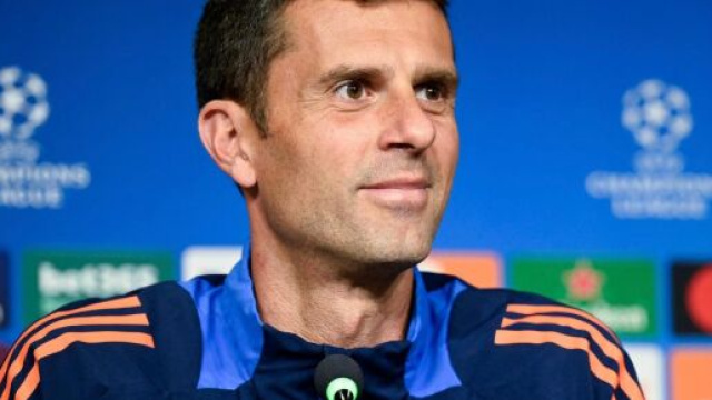 Thiago Motta in conferenza stampa &copy; Juventus FC