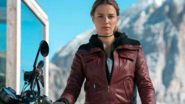 In foto Giusy Buscemi in Un passo dal cielo &copy; Rai.