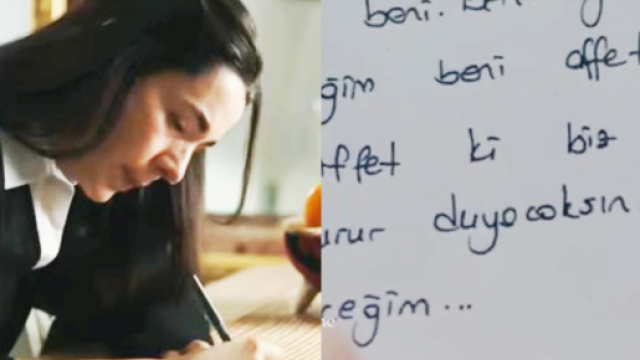Oylum scrive una lettera a Guzide &copy; Tradimento - Aldatmak