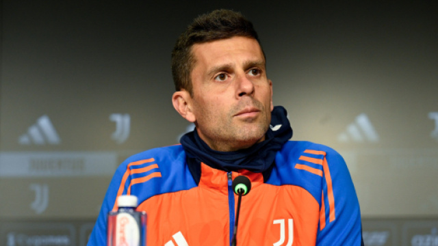 Thiago Motta in conferenza stampa &copy; Juventus FC