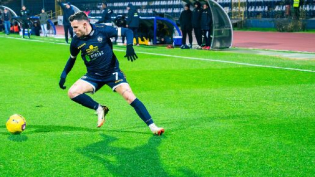Daniele Sorrentino, attaccante della Cavese - &copy; Facebook / Cavese Calcio