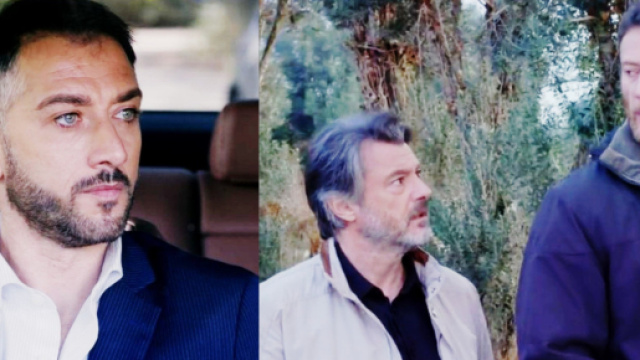 Gennaro Gagliotti e Michele in scena, screenshot &copy; Un posto al sole.