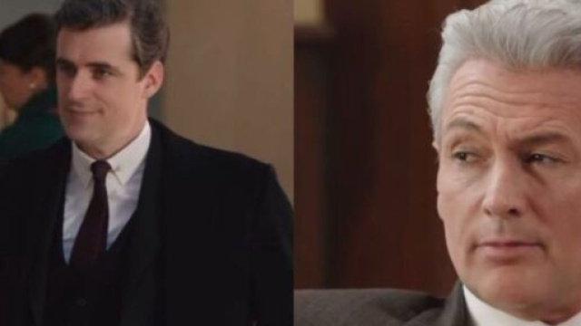 In foto Tancredi e Umberto &copy; Il Paradiso delle signore Rai