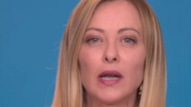 Meloni in un video pubblicato sui social del 28 gennaio (&copy; Facebook Giorgia Meloni)