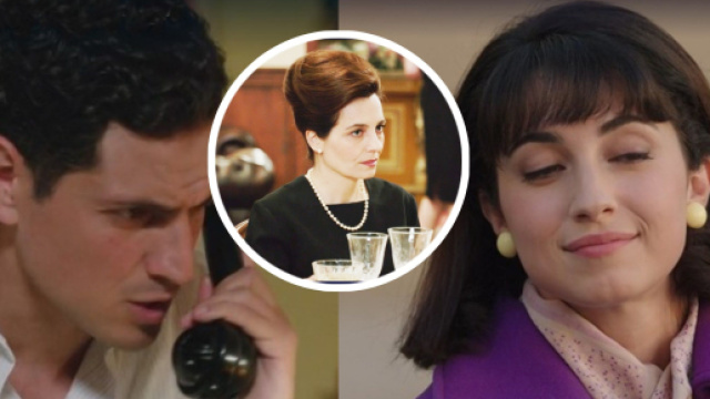 Salvatore, Luisa e Elvira, screenshot &copy; Il Paradiso delle signore 9