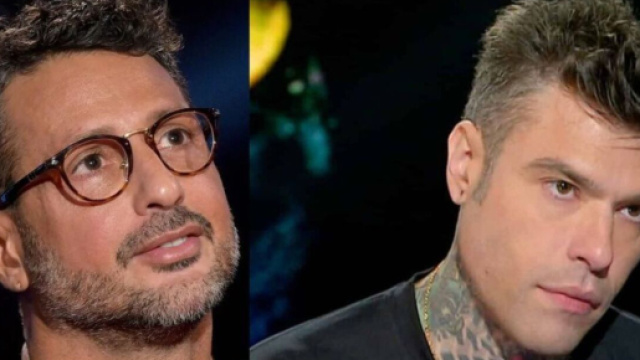 Fabrizio Corona e Fedez - Foto &copy; RaiPlay