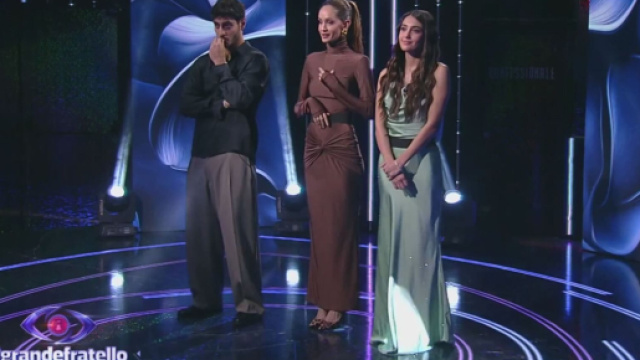 Javier Martinez, Helena Prestes e Zeudi Di Palma (&copy; Grande Fratello/Mediaset).