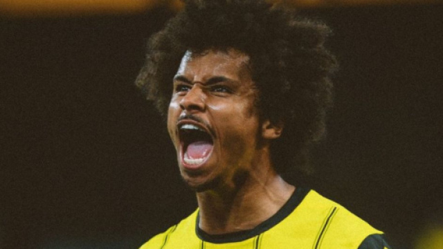 Karim Adeyemi, esterno del Borussia Dortmund. Foto &copy; X/Adeyemi