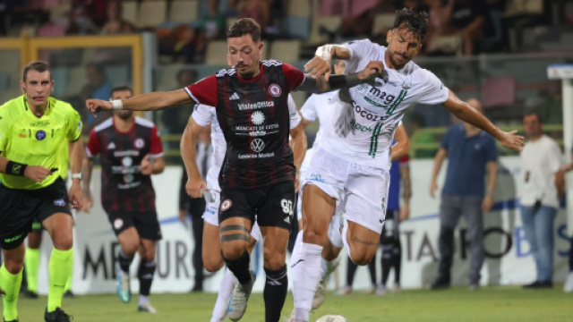 Michele Emmausso, attaccante del Foggia &copy; Facebook