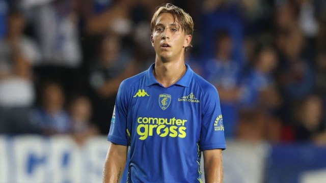 Il centrocampista Jacopo Fazzini &copy; Empoli Fc