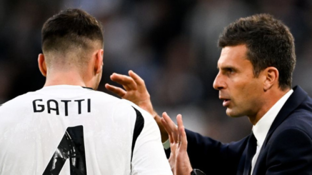 Federico Gatti e Thiago Motta. Foto &copy; Juventus