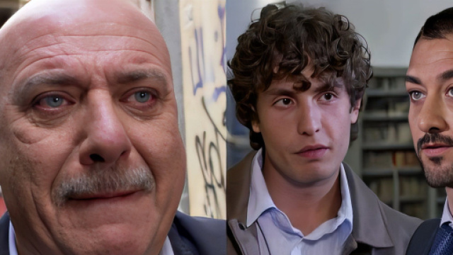 Luca De Santis, Vinicio e Gennaro Gagliotti - screenshot &copy; Un posto al sole.