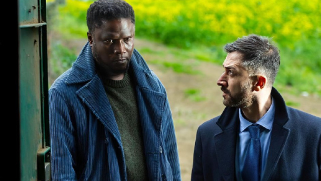 Assane e Gennaro Gagliotti &copy; Un Posto al Sole Rai